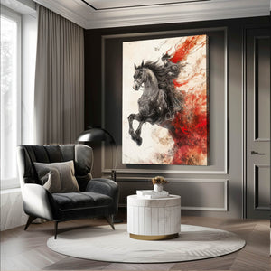 Warrior Horse Art