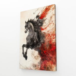 Warrior Horse Art