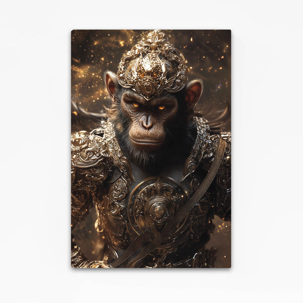 Watercolor Monkey Art