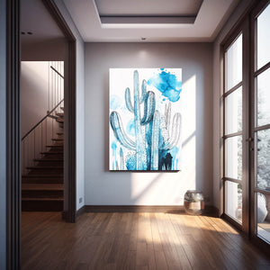Water Cactus Art