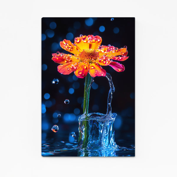 Water Flower Wall Art