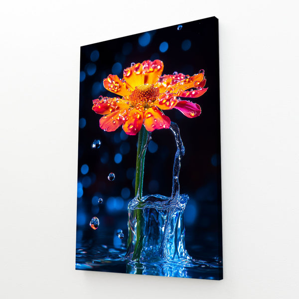 Water Flower Wall Art