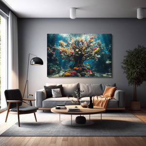 Water Tree Of Life Wall Art