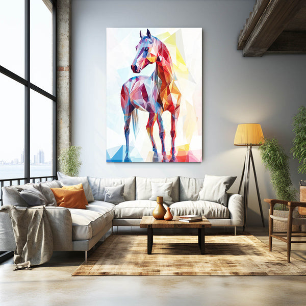 Watercolor Horse Art