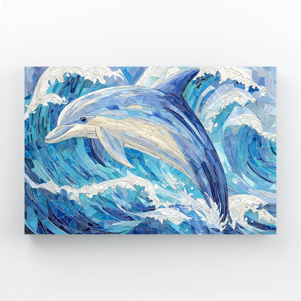 Wave Dolphin Wall Decor