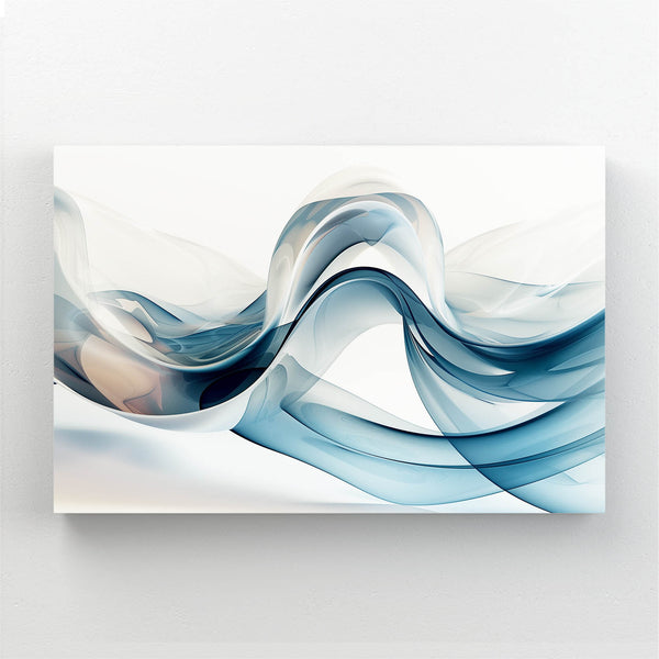 Waveform Elegance Abstract Art | MusaArtGallery™