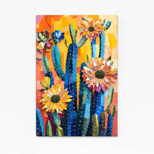 Western Cactus Art Print