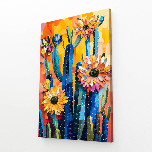 Western Cactus Art Print