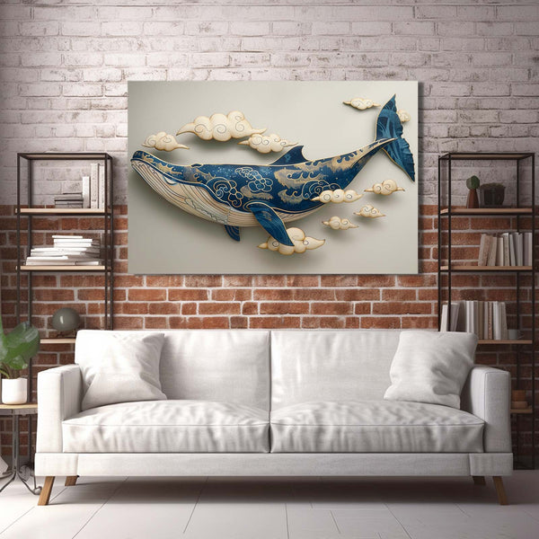 Whale Art Serenity | MusaArtGallery™