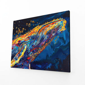 Whale Art Vibrant | MusaArtGallery™