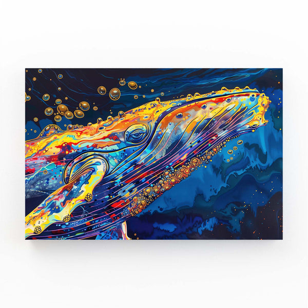 Whale Art Vibrant | MusaArtGallery™