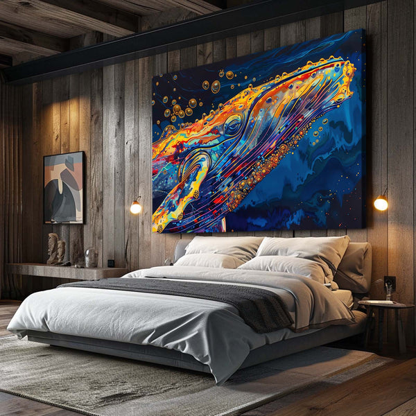 Whale Art Vibrant | MusaArtGallery™