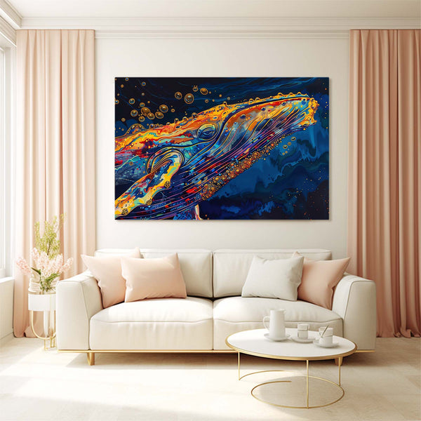 Whale Art Vibrant | MusaArtGallery™