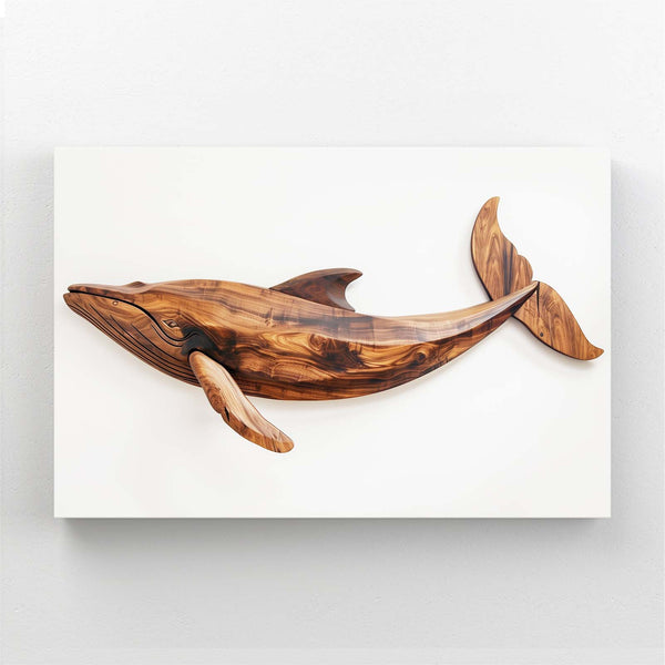 Whale Art Wooden | MusaArtGallery™