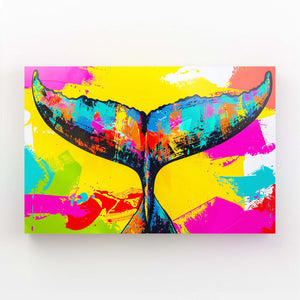 Whale Color Splash Art | MusaArtGallery™