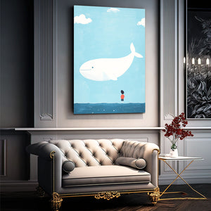 Whale Cute Art