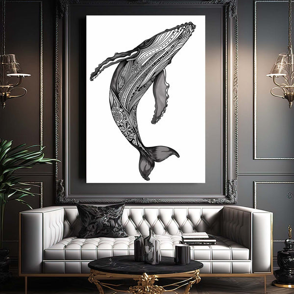 Whale Mandala Art | MusaArtGallery™