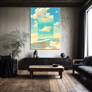 Whale Shart Art