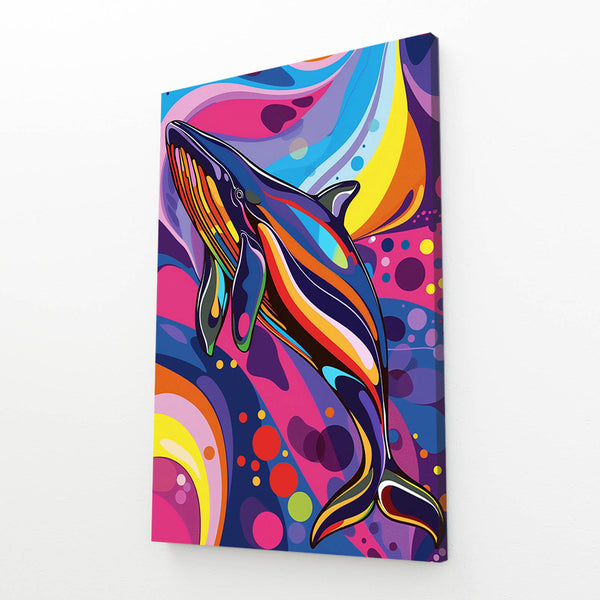 Whale Vibrant Art | MusaArtGallery™