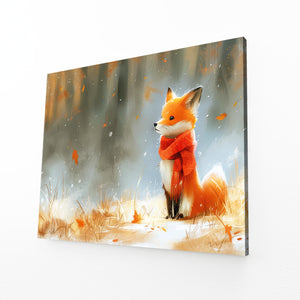 Whimsical Autumn Fox Art | MusaArtGallery™