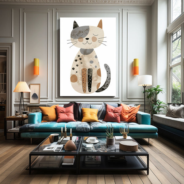 Whisker Bliss Cat Art