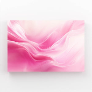 Whispering Waves Pink Abstract Art | MusaArtGallery™