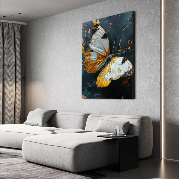White 3d Butterfly Wall Art | MusaArtGallery™