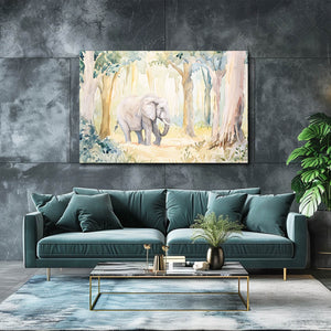 White African Elephant Art | MusaArtGallery™