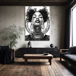 White African Wall Art | MusaArtGallery™