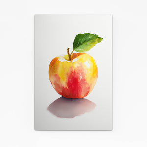 White Apple Wall Art