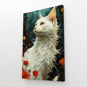 White Art Cat | MusaArtGallery™