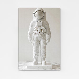 White Astronaut Wall Art  | MusaArtGallery™