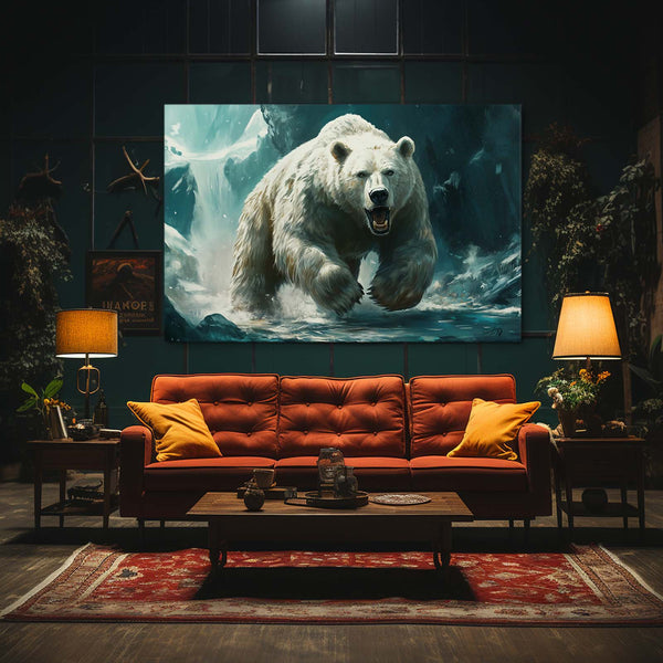 White Bear Wall Art