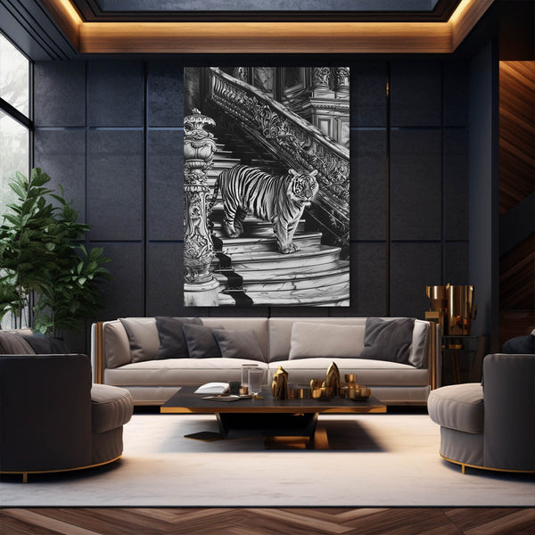 White Black Tiger Art | MusaArtGallery™