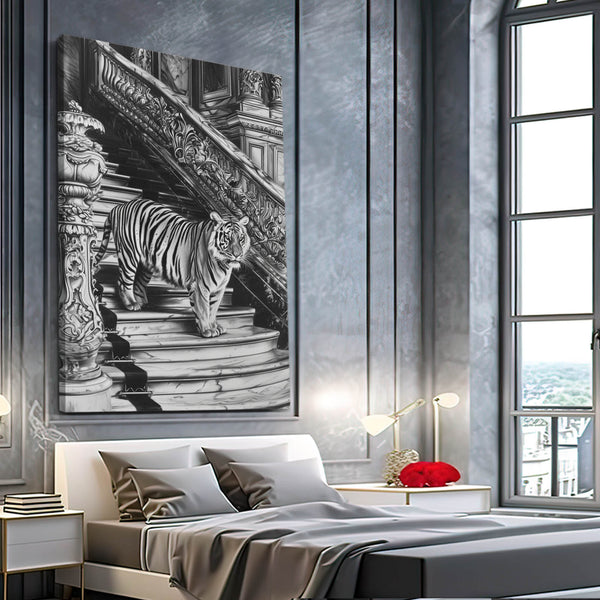 White Black Tiger Art | MusaArtGallery™