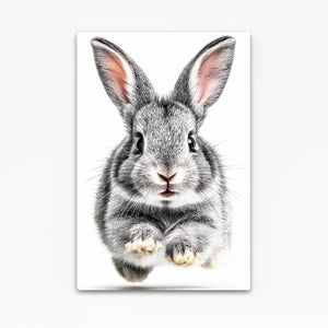 White Bunny Wall Art