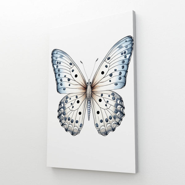 White Butterfly Wall Art | MusaArtGallery™