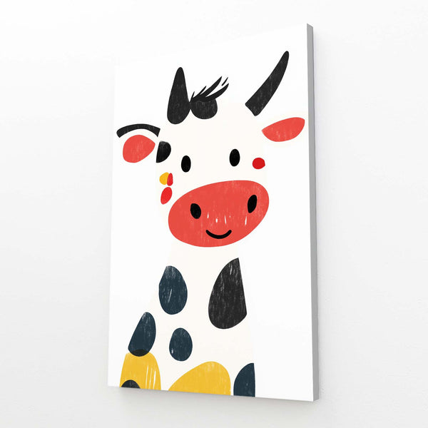 White Cow Print