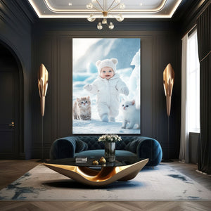 White Cute Art