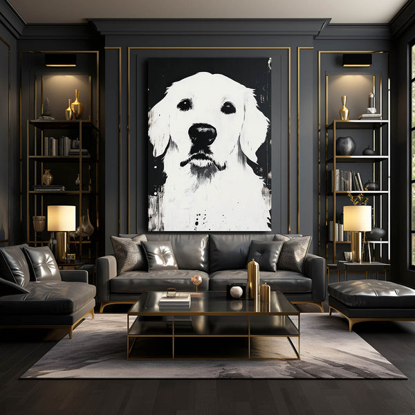 White Dog Art