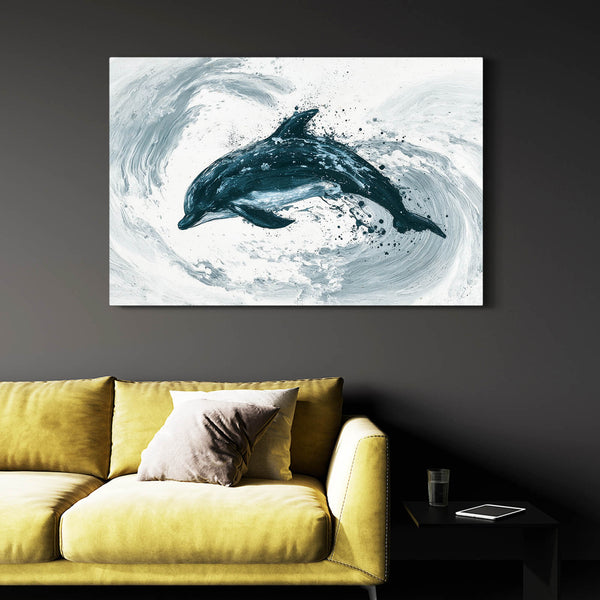 White Dolphin Art