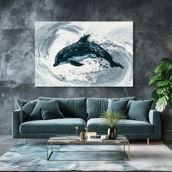 White Dolphin Art