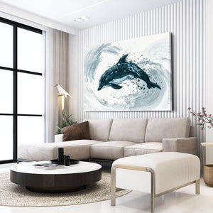 White Dolphin Art