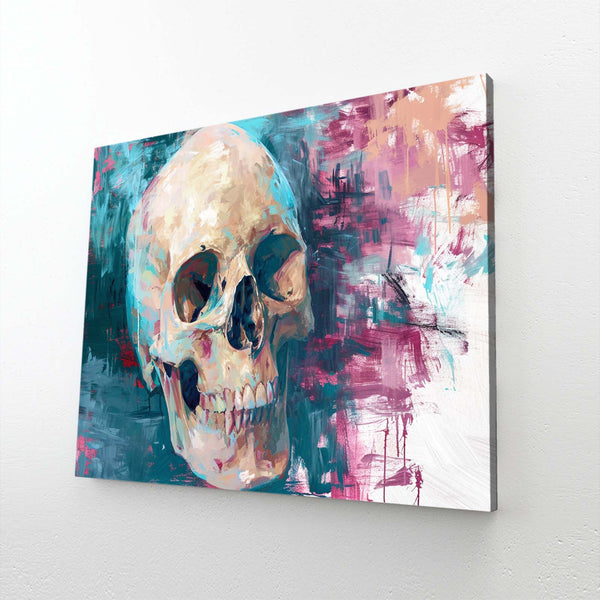 White Drawing Skull Art | MusaArtGallery™