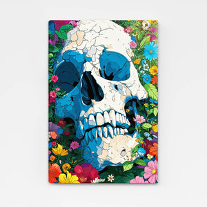 White Face Skull Art | MusaArtGallery™