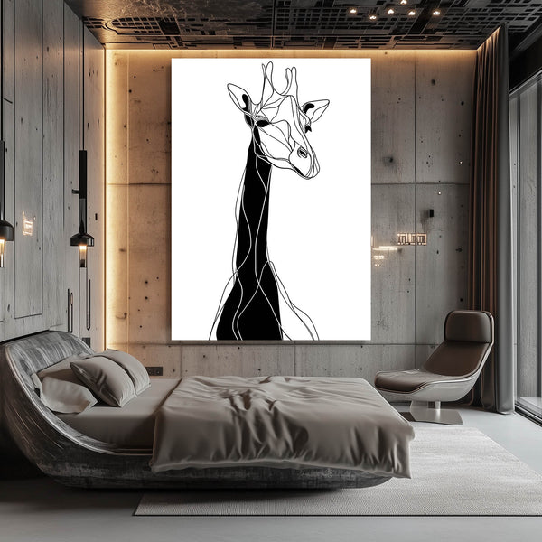 White Giraffe Artwork