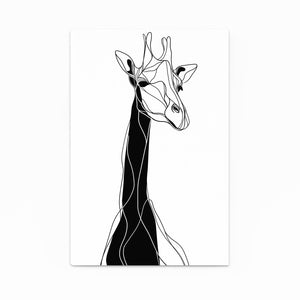 White Giraffe Artwork