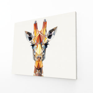White Giraffe Wall Art