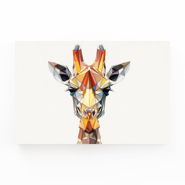 White Giraffe Wall Art