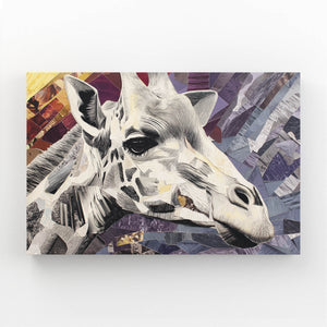 White Giraffe Wall Decor